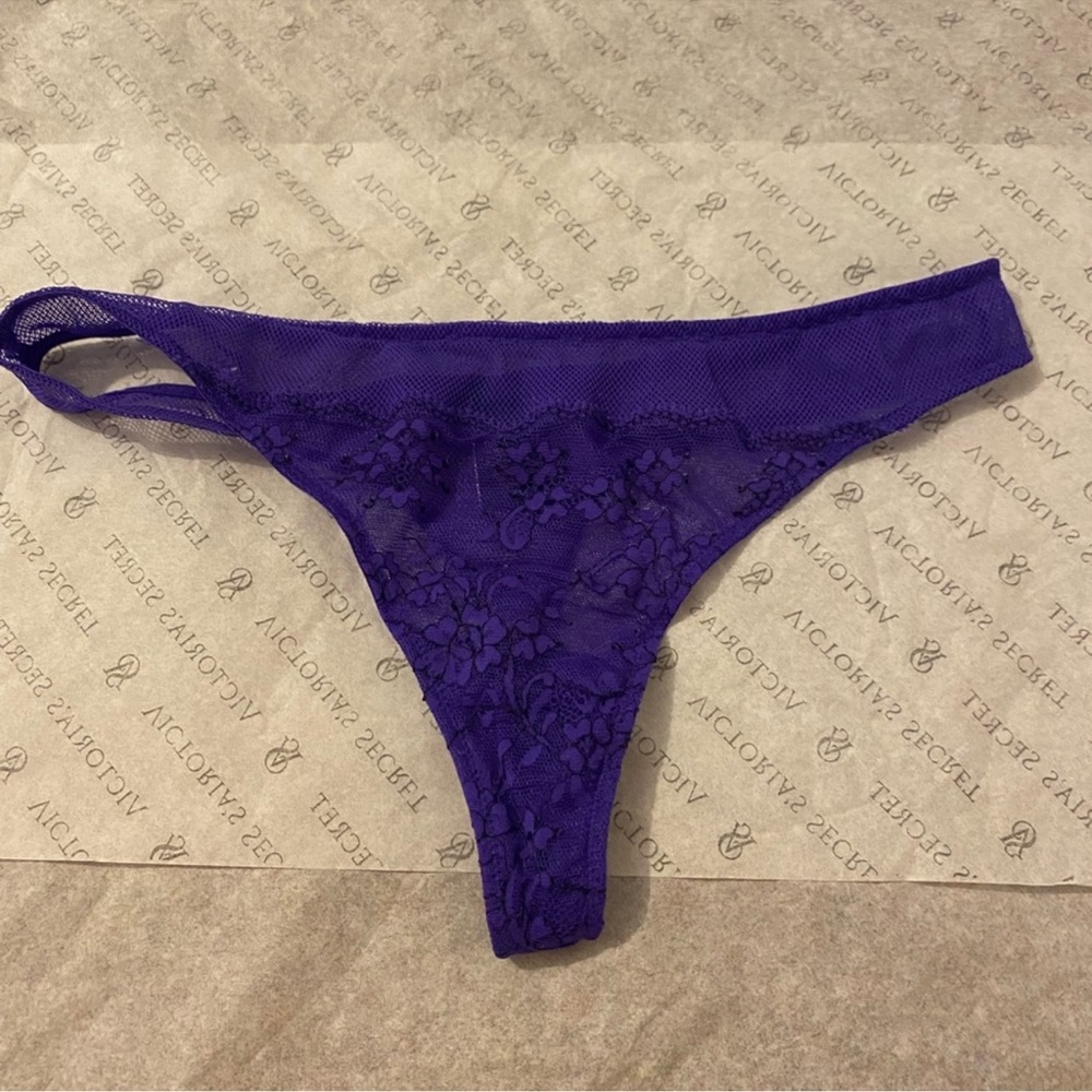 ISO!!! Purple lace thong size medium
